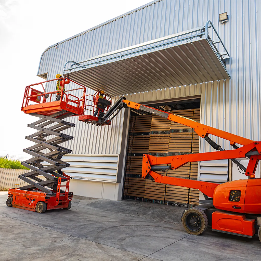 Arriendo de plataformas elevadoras: la solución flexible para tus proyectos industriales